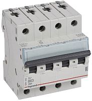 Выключатель автоматический Legrand TX3 6000 4п 63А B 10кА картинка